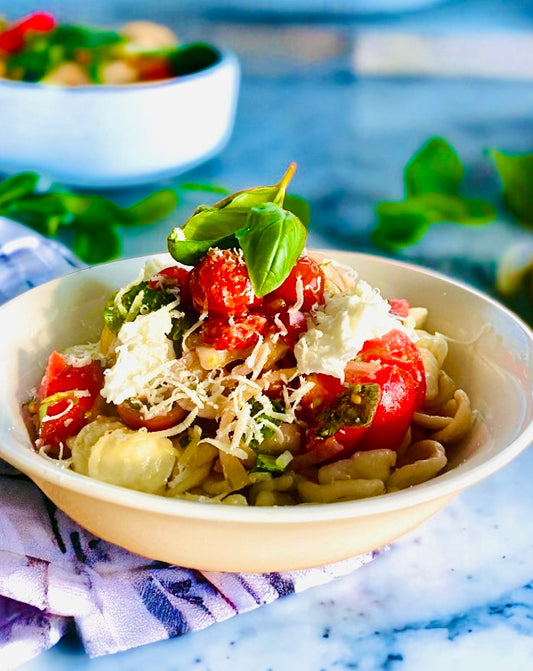 Sommerliche Pastagerichte