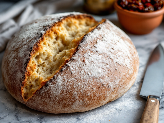 Sizilianisches Bauernbrot im Topf (Pane di Casa)
