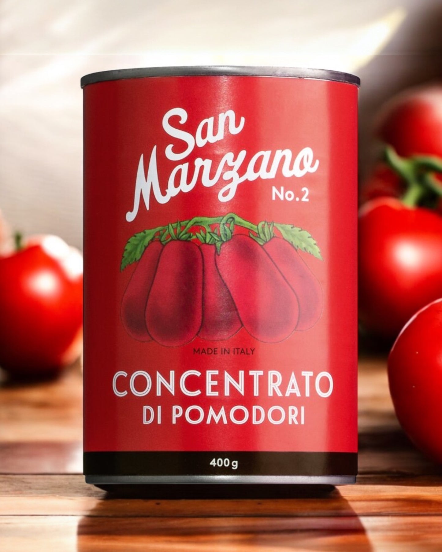 Tomatenmark aus San Marzano Tomaten