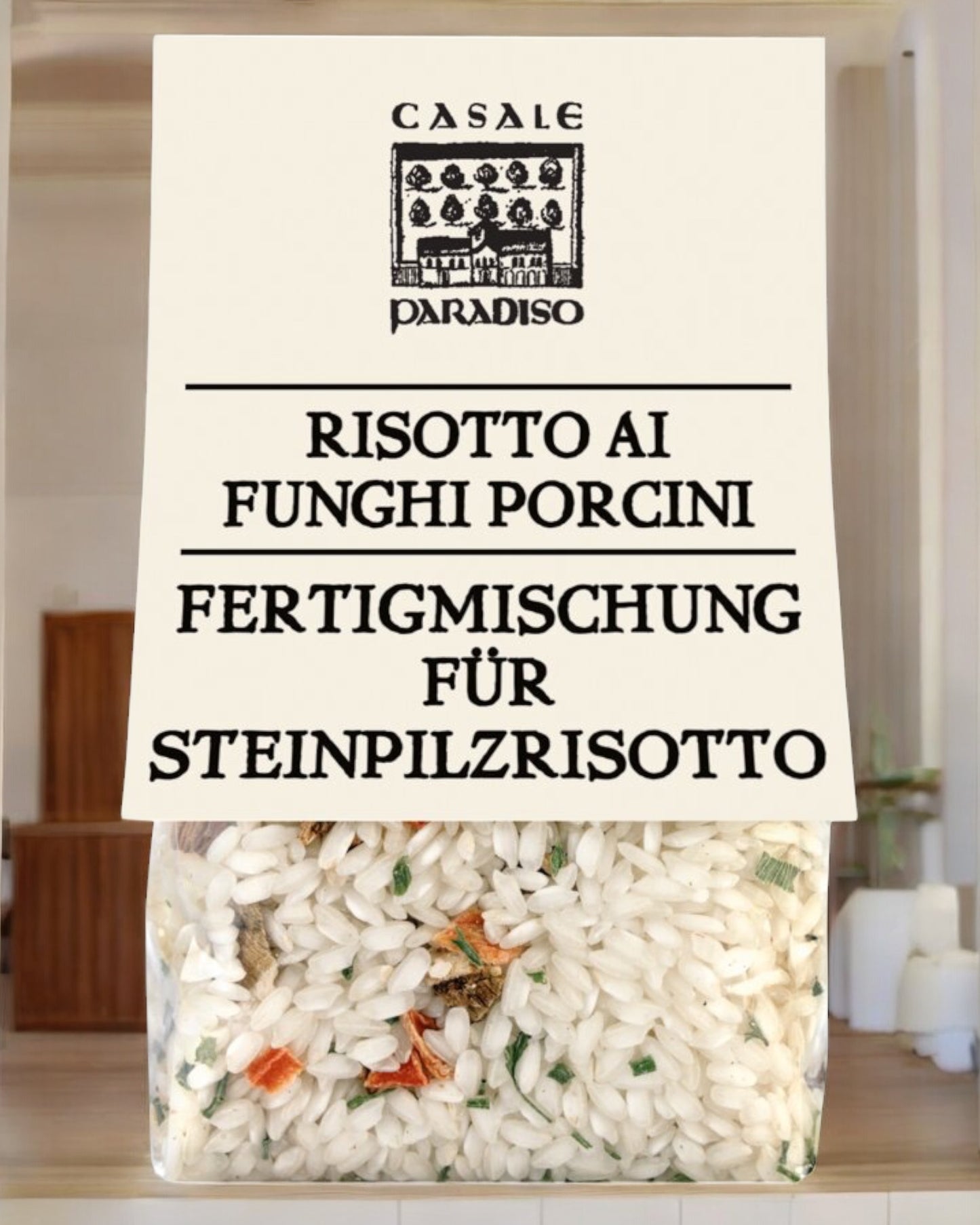Risotto mit Steinpilzen|Risotto ai funghi porcini