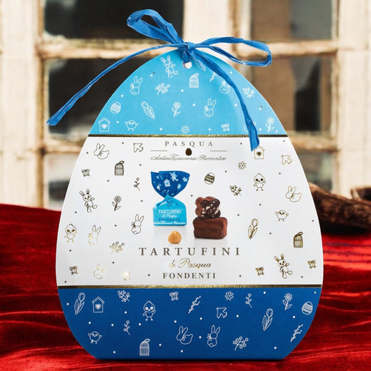 Tartufini dolci Ostern, Zartbitter | Minischokoladentrüffel in Osterverpackung